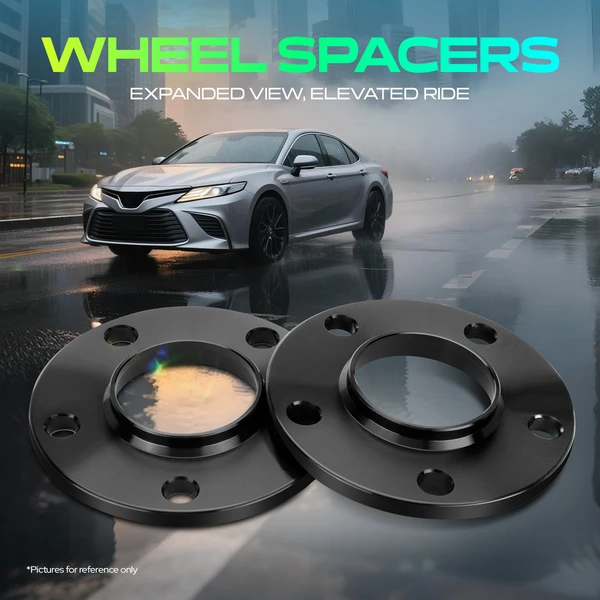 2 Pcs 0.4 inches 5x4.72 In. to 5x4.72 In. Wheel Spacers M12x1.5 72.56mm for 1994-1997 BMW 840Ci
