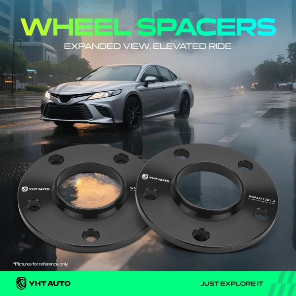 4 Pcs 0.39 inch Black 5x4.72 to 5x4.72 inches Wheel Spacers M12x1.5 72.56mm for 1991-1992 BMW 850i