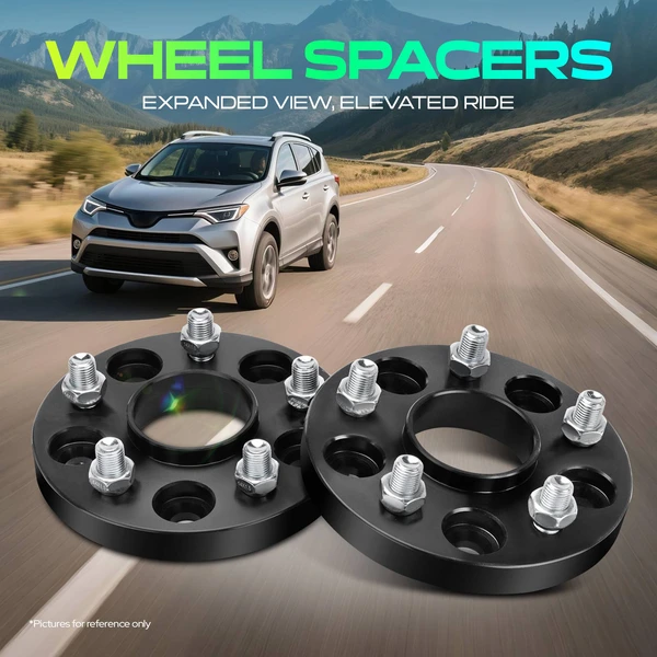 2 Pcs 0.79 inch Black 5x4.72 to 5x4.72 inches Wheel Spacers M14x1.5 66.9mm for 2008-2009 Pontiac G8