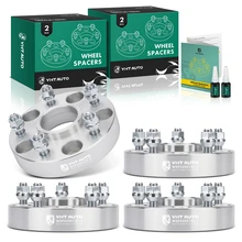 4 Pcs 1.25 inches Silver 5x5 to 5x5 inches Wheel Spacers 0.5 inch x 20 71.5mm for 1999-2010 Jeep Grand Cherokee