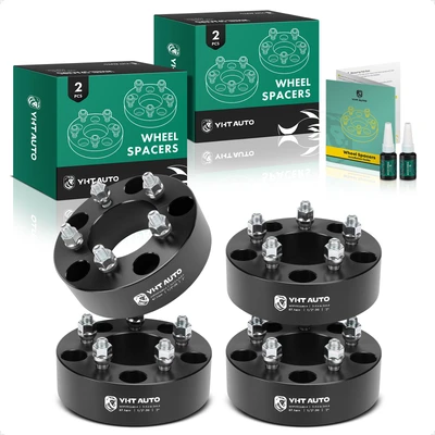 4 Pcs 5x5.5 to 5x4.5 Wheel Adapter 1/2"-20 87.1mm 2"