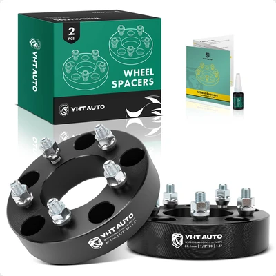 2 Pcs 5x5.5 to 5x4.75 inches Wheel Adapter 1/2-20 87.1mm 1.5 inches