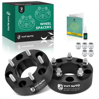 2 Pcs 5x5.5 to 5x5 Wheel Adapter 1/2 inch-20 87.1mm 2 inch