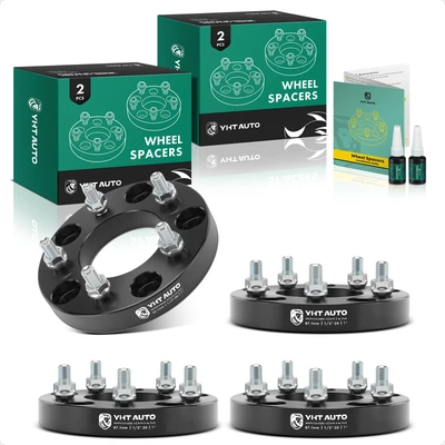 4 Pcs 5 x 5.5 inch to 5 x 5 inch Wheel Adapters 1/2-20 87.1 mm 1 inch