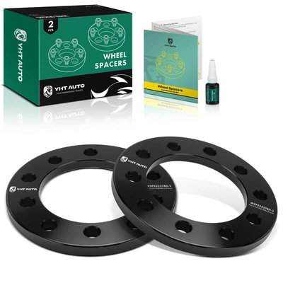 2 Pcs 5x5.5" or 5x135 Wheel Spacers 108mm 12mm