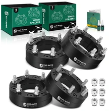 4 Pcs 5x5.5 to 6x5.5 Wheel Adapter M14x1.5 108mm 2 inch