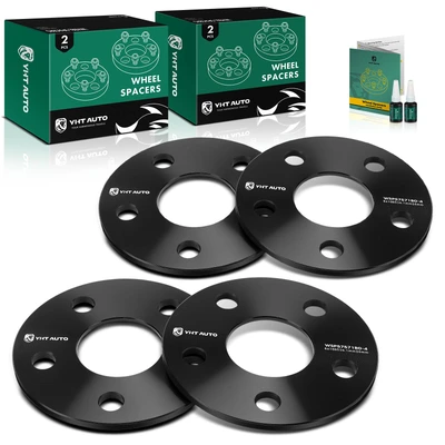 4 Pcs 5x100mm Wheel Spacers 56.1mm 6mm