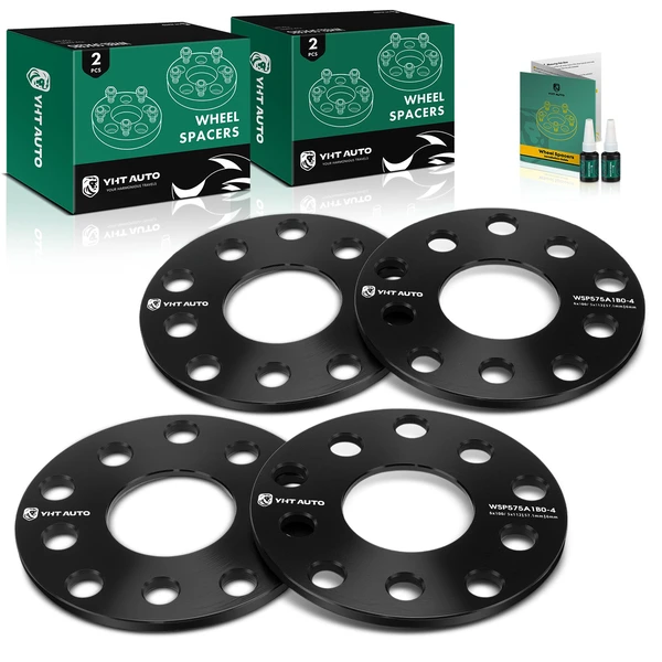 4 Pcs 5x100 5x112 Wheel Spacers 57.1mm 6mm for 2005-2010 Volkswagen Bora