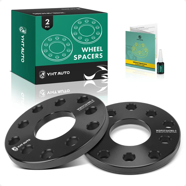 2 Pcs 5x100 or 5x112 Wheel Spacers 57.1mm 12mm for VW Jetta Passat Golf Tiguan