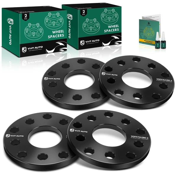 4 Pcs 5x100 or 5x112 Wheel Spacers 57.1mm 12mm for VW Jetta Passat Golf Tiguan