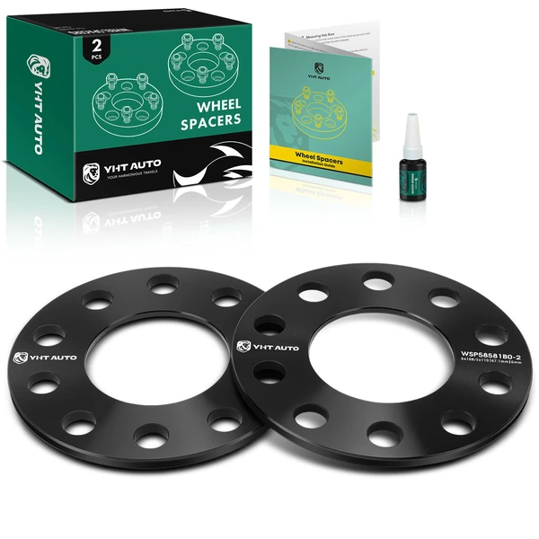 2 Pcs 5x108mm 5x110mm Wheel Adapter 67.1mm 6mm for 2008-2018 Ford Focus