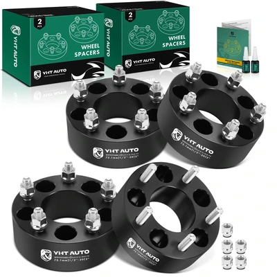 4 Pcs 5x4.5 to 5x4.75 Wheel Adapter 1/2 inch-20 73.1mm 2 inch