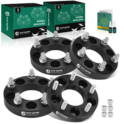 4 Pcs 5x4.5 to 5x4.75 Wheel Adapter 1/2 inch-20 73.1mm 1 inch