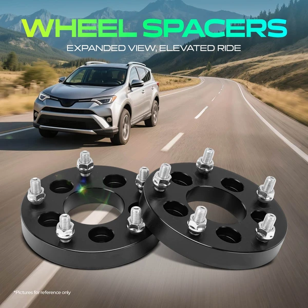 2 Pcs 5x114.3 mm/5x139.7 mm Wheel Adapters 1/2"-20 73.1mm 25.4 mm for Ford Explorer