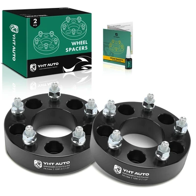 2 Pcs 5 x 4.75 inch to 5 x 5 inch Wheel Adapters 12x1.5 inch 74.1mm 1.5 inch