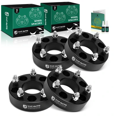 4 Pcs 5x4.75 to 5x5 inches Wheel Adapters 12x1.5 inches 74.1mm 1.5 inches
