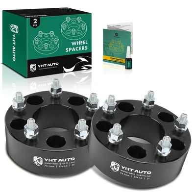 2 Pcs 5 x 4.75 inch to 5 x 5 inch Wheel Adapters 12x1.5 inch 74.1 mm 2 inch