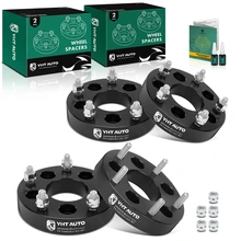 4 Pcs 5 x 4.75 inch to 5 x 5.5 inch Wheel Adapters 12x1.5 inch 74.1mm 1.25 inch