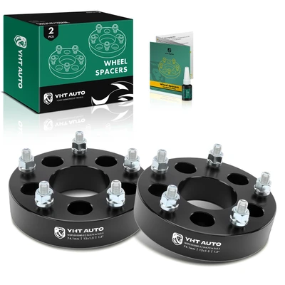2 Pcs 5 x 4.75 inch to 5 x 5.5 inch Wheel Adapters 12x1.5 inch 74.1mm 1.5 inch