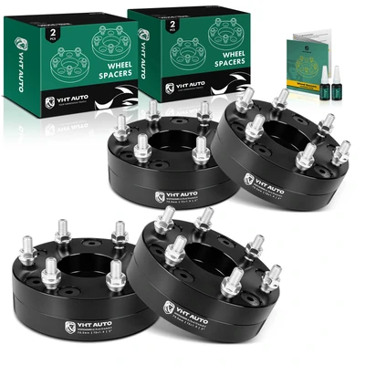 4 Pcs 5x4.75 to 6x5.5 inches Wheel Adapters 12x1.5 inches 70.5 mm 2 inches