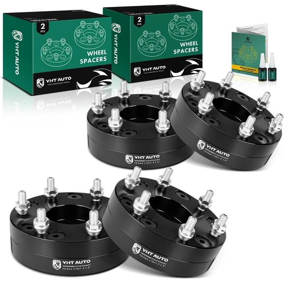 4 Pcs 5x4.75 to 6x5.5 inches Wheel Adapters 12x1.5 inches 70.5 mm 2 inches for 2004-2009 Cadillac XLR