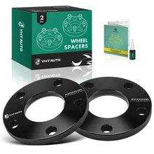 2 Pcs 5x112 Wheel Spacers 66.6mm 12mm for 2005-2014 Audi A4