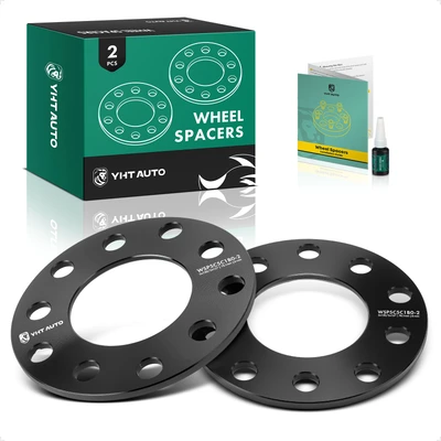2 Pcs 5x120 or 5x127 Wheel Spacers 78.1mm 6mm