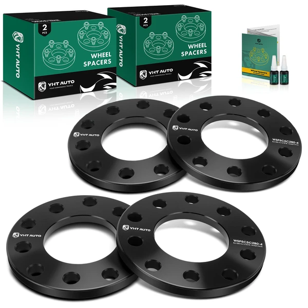 4 Pcs 5x120 mm Wheel Spacer 78.1 mm 12 mm for 2010-2017 Chevrolet Equinox