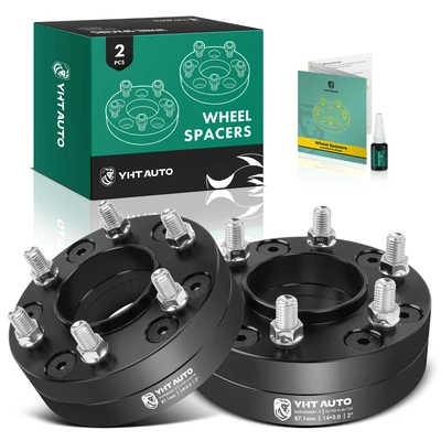 2 Pcs 5x135 to 6x135 Wheel Adapters 14x2.0 inch 87.1mm 2 inch