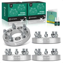 4 Pcs 1 inch Silver 5x4.5 to 5x3.94 inches Wheel Adapters M12x1.5 64.1mm for 2003-2014 Toyota Matrix