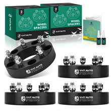 4 Pcs 1.5 inches Black 5x5 to 5x5.5 inches Wheel Adapters 0.5 inch x 20 87mm