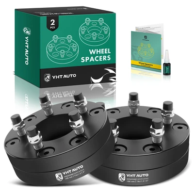 2 Pcs 6 x 5.5 inch to 5 x 4.5 inch Wheel Adapters 14x1.5 inch 108 mm 2 inch