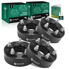 4 Pcs 6 x 5.5" to 5 x 4.75" Wheel Adapters 14x1.5" 78.1 mm 2" for 2019-2025 Ram 1500