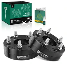 2 Pcs 6x5.5 inch to 5x5 inch Wheel Adapters 14x1.5 inch 78.1mm 2 inch for 1996-2014 GMC Savana 1500