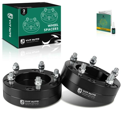 2 Pcs 6x5.5" to 5x5.5" Wheel Adapters 14x1.5" 108mm 2"