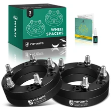 2 Pcs 6x5.5" to 5x5.5" Wheel Adapters 14x1.5" 108mm 2" for 1999-2024 GMC Sierra 1500