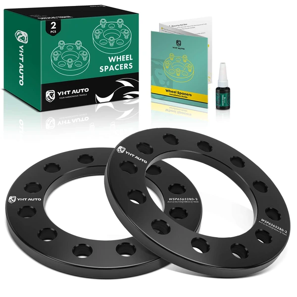 2 Pcs 6x5.5in 6x135mm Wheel Spacers 108mm 12mm for Toyota Ford Lexus Cadillac