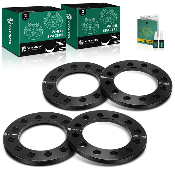 4 Pcs 6x5.5 inch or 6x135mm Wheel Spacers 108mm 12mm for 2004-2023 Ford F-150