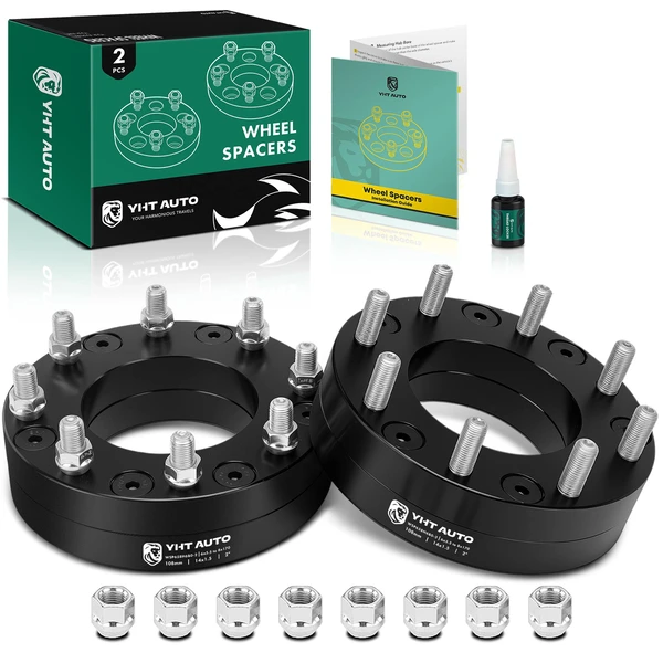 2 Pcs 6 x 5.5 inch to 8 x 170mm Wheel Adapters 14x1.5 inch 108 mm 2 inch for 1992-1994 Chevrolet Blazer