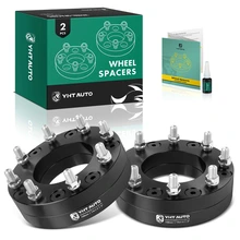 2 Pcs 6 x 5.5 inch to 8 x 170mm Wheel Adapters 14x1.5 inch 108 mm 2 inch for 1992-2023 GMC Yukon