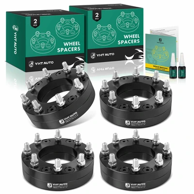 4 Pcs 6 x 5.5 inch to 8 x 170mm Wheel Adapters 14x1.5 inch 108 mm 2 inch