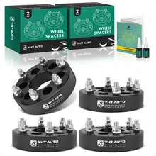 4 Pcs 6x4.5" to 6x5.5" Wheel Adapter 1/2"-20 73.1mm 1.5" for 1991-2003 Dodge Dakota