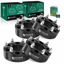 4 Pcs 6x135mm to 6x5.5 inch Wheel Adapter 14x2.0 inch 87.1mm 2 inch