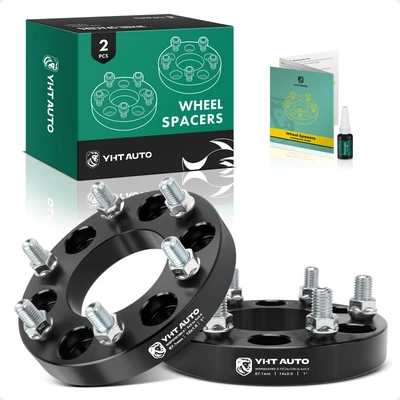 2 Pcs 6x135mm to 6x5.5" Wheel Adapter 14x2.0" 87.1mm 1"