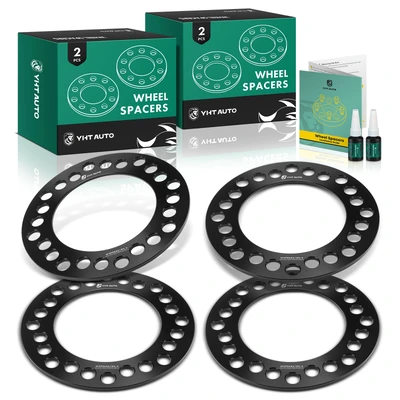 4 Pcs 8x6.5 8x170 8x180 Wheel Spacer 130mm 6mm