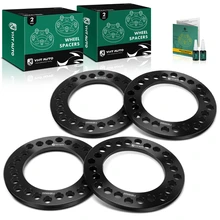 4 Pcs 8x6.5 8x170 8x180 Wheel Spacer 130 mm 12 mm for 2001-2010 Chevrolet Silverado 2500 HD