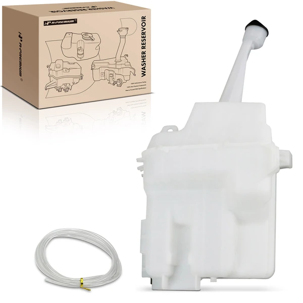 Windshield Washer Reservoir with Cap & Pump for 2003-2008 Toyota Corolla