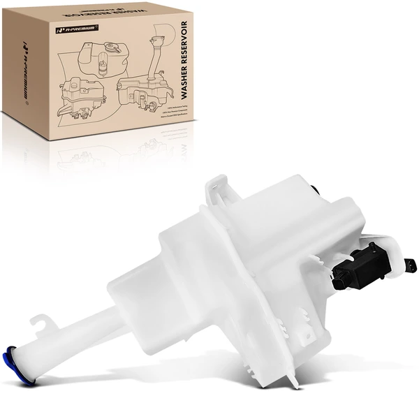 Windshield Washer Reservoir with Pump & Cap & Sensor for Hyundai Kona Kona Electric