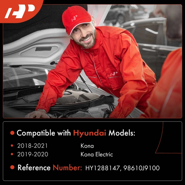 Windshield Washer Reservoir with Pump & Cap & Sensor for Hyundai Kona Kona Electric