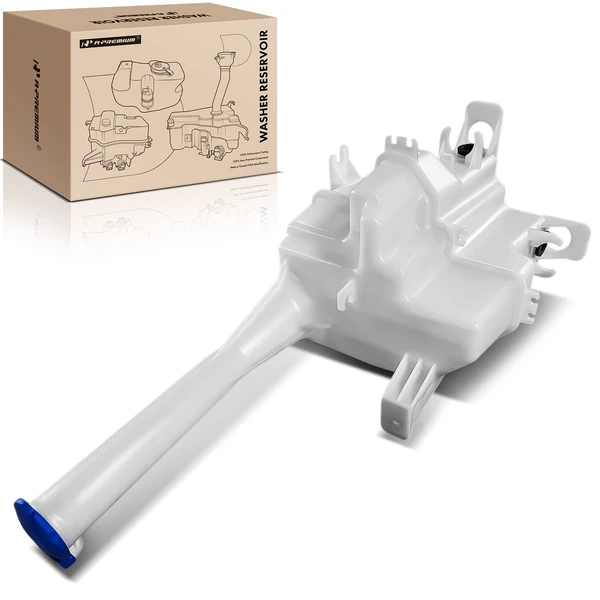 Windshield Washer Reservoir with Cap for Hyundai Tucson 2014-2015 Naturally Aspirated